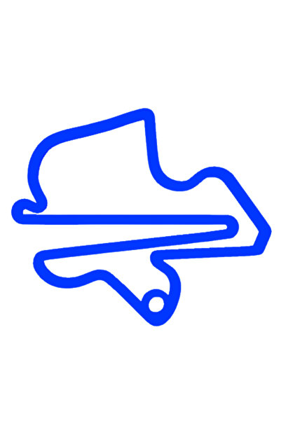 OEM Μπρελόκ, "FORMULA 1 SEPANG", 42Χ50 χιλ. μπλε