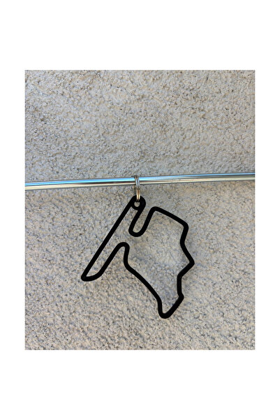 OEM Μπρελόκ, "FORMULA 1 HUNGARORING", 61X60 χιλ. μαύρο