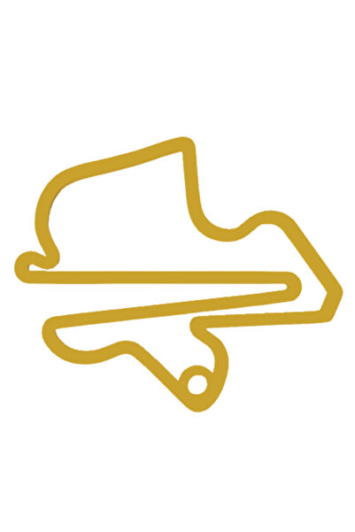 OEM Μπρελόκ, "FORMULA 1 SEPANG", 42Χ50 χιλ. χρυσό