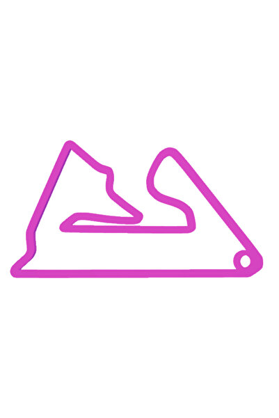 OEM Μπρελόκ chei,  "FORMULA 1 SAKHIR ", 34Χ 60 χιλ. ανοιχτό "