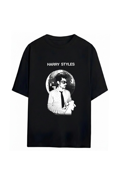 SVART WEAR Tricou unisex oversize Harry Styles, 100% bumbac