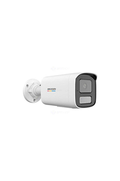 Hikvision Smartsystem - Cameră de supraveghere IP de exterior cu iluminare du...