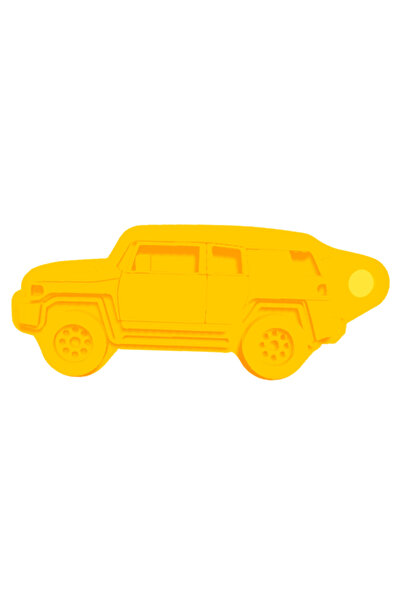OEM Breloc chei, "TOYOTA", 29X 68 mm galben