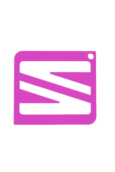 OEM Μπρελόκ,  "seat ", 45x 50 χιλ., ανοιχτό μοβ