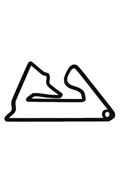 OEM Μπρελόκ,  "FORMULA 1 SAKHIR ", 34X 60 χιλ. μαύρο