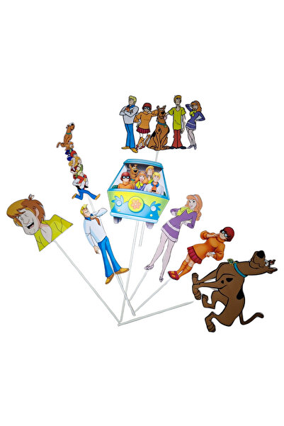 OEM Χάρτινη διακόσμηση για τοπέρ τούρτας, με θέμα Σκούμπι Ντου, για γενέθλια ...