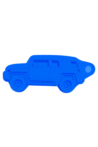 OEM Breloc chei, "TOYOTA", 29X 68 mm albastru