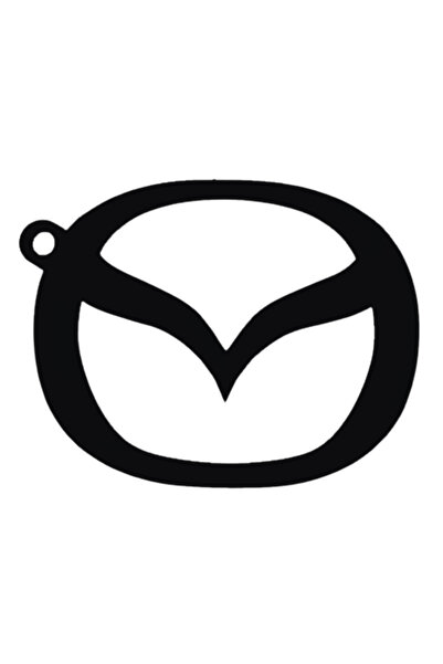 OEM Μπρελόκ,  "Mazda ", 53x 68 χιλ. μαύρο