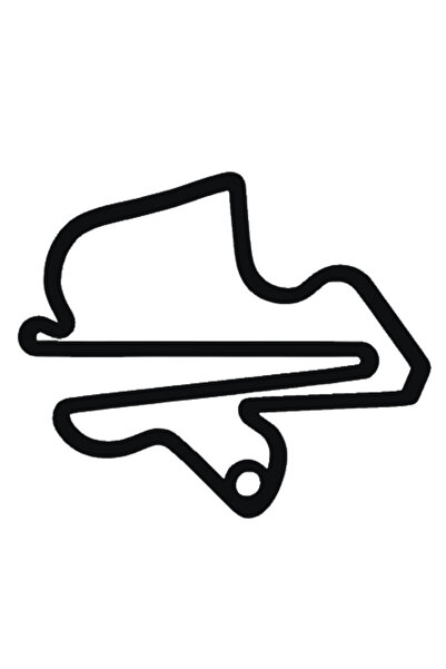 OEM Μπρελόκ, "φόρμουλα 1 σεπάνγκ", 42x 50 χιλ. μαύρο