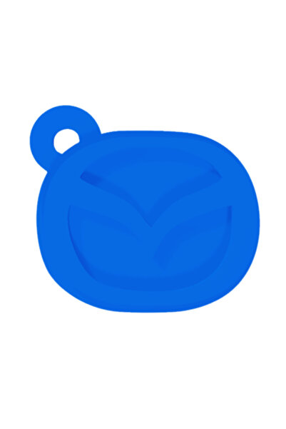 OEM Μπρελόκ,  "MAZDA ", 36Χ41 χιλ. μπλε