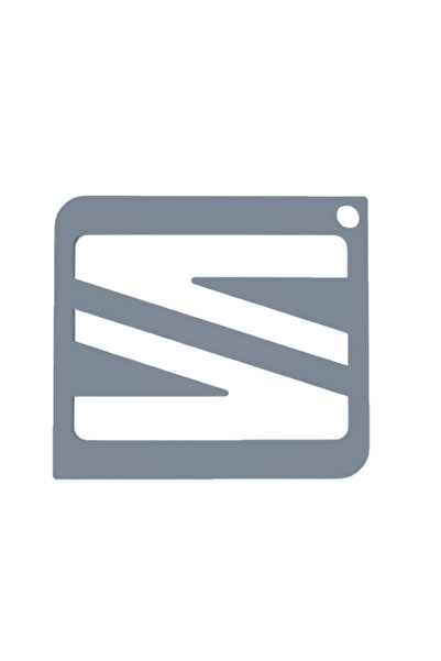 OEM Μπρελόκ, "SEAT", 45Χ50 χιλ. ασημί