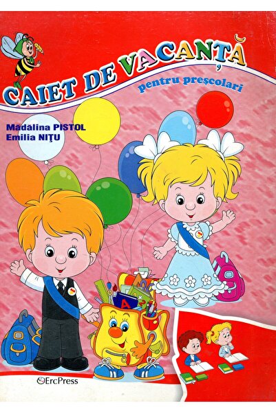 Editura Erc Press Holiday notebook for preschoolers