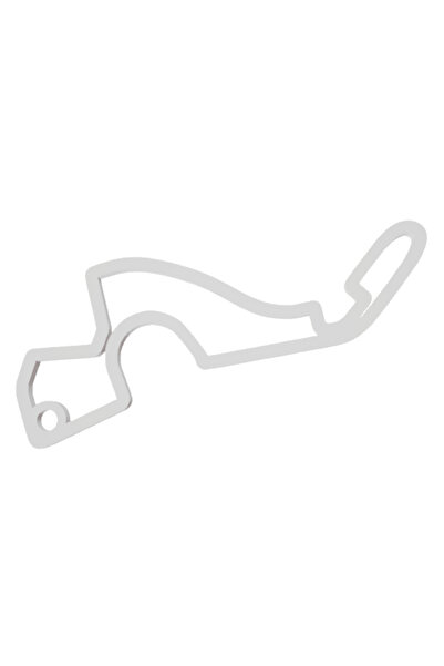 OEM Μπρελόκ, "FORMULA 1 SOCHI", 33Χ60 χιλ. ιβουάρ λευκό