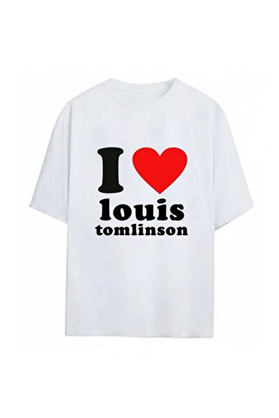 SVART WEAR Tricou unisex oversize Louis Tomlinson, 100% bumbac