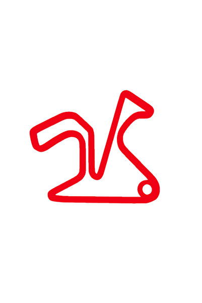 OEM Μπρελόκ, "FORMULA 1 JEREZ", 45Χ 50 χιλ. κόκκινο