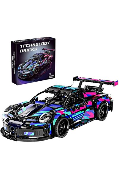 Star Masină de colecție Porsche 911 Cyberpunk, Star, 1:14, iluminare, cadru a...