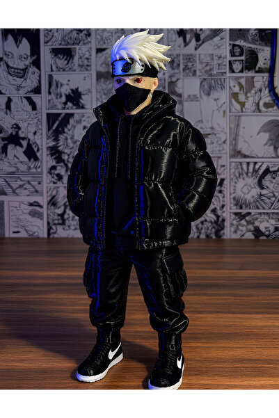 3d layer craft Kakashi Hatake Urban Figür 20 cm Büyük Boy