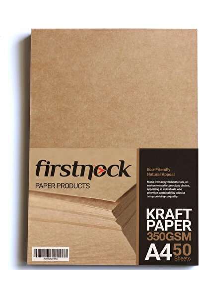 firstnock Kraft Paper 350GSM A4 50 Sheets