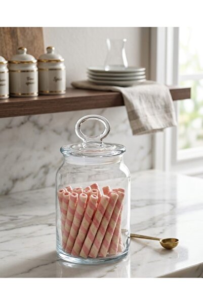 Paşabahçe 1 Glass Vacuum Lid 860 Cc Jar