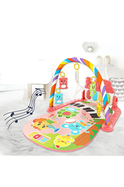 Salamandra Kids Saltea de activități pentru bebeluși, jucării interactive, pi...
