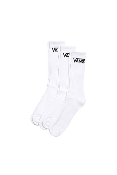 Vans ΚΑΛΤΣΕΣ CLASSIC K CREW ΣΕ ΣΥΣΚΕΥΑΣΙΑ ΤΩΝ 3 ΛΕΥΚΩΝ 27-30.5
