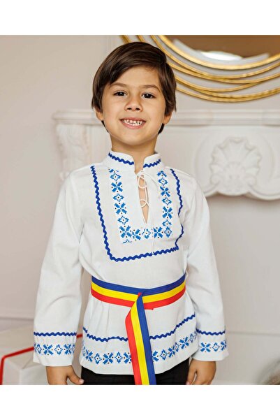 fustite cu luminite Traditional Boys' Romanian Costume - 5-6 years (110-116 cm)