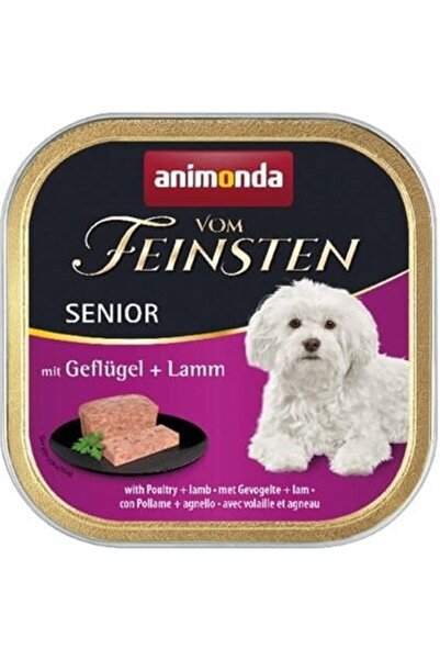 Animonda Vom Feinsten Kümes Hayvanlı ve Kuzu Etli Yaşlı Köpek Konservesi 150 ...