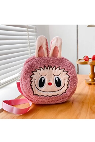 Generic Kawaii Plush Crossbody Bag – Cute Anime Monster Shoulder Bag for Kids