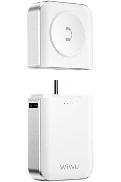 WIWU Wi-M22 Elf 3 in 2 Watch Charger - White