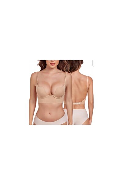 Lemore Lemorosy Backless Deep V Push-Up Bra