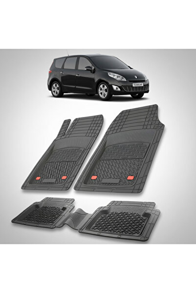 TEAMCAR Πατάκια δαπέδου για Renault Grand Scenic III 1 MPV (Μακρύ) Συμβατά με...