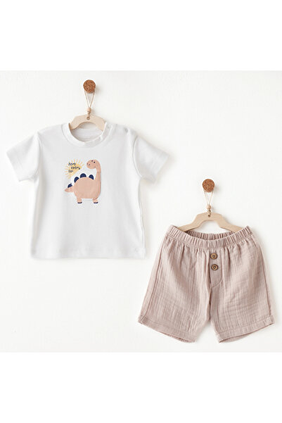 andywawa Baby Set 2 Pcs Set Muslin Relax Time