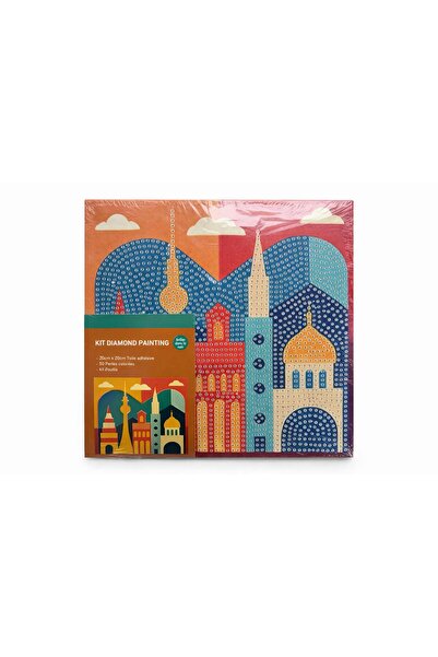 Game Kit Diamond Painting 5D – tablou creativ cu diamante – 20x20 cm