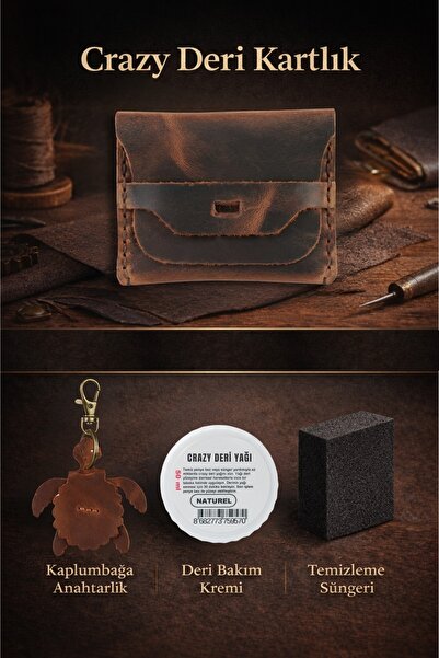 deribo Crayz Leather Card Holder