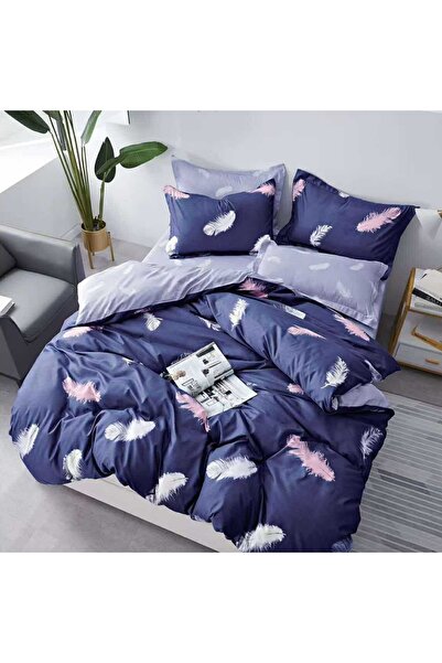 OEM Bed linen, 2 people, satin cotton, 4 pieces, with print, LSN4467