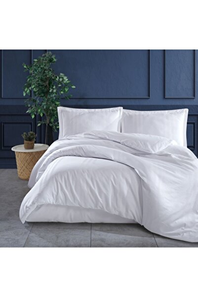 Clasy Жакардово спално бельо Ranforce, Дом, Melkor V1 Alba