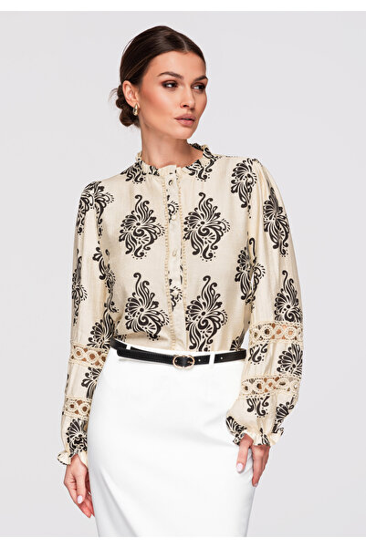 OMBRE Women's Elegant Cotton Shirt OW-SH-E0027