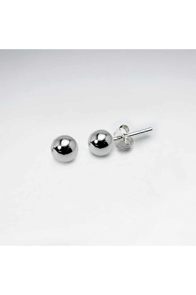 OEM 925 Silver Earrings, Balls, 0.5 g