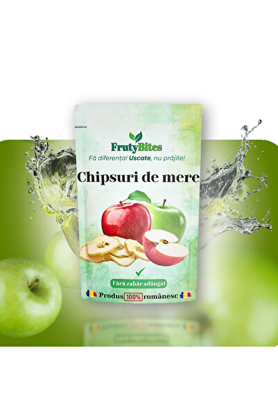 Frutybites Fă diferența! Uscate nu prăjite! Apple chips 70 g