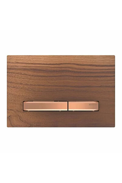 Geberit Clapeta de actionare Sigma50 nuc american/butoane rose gold