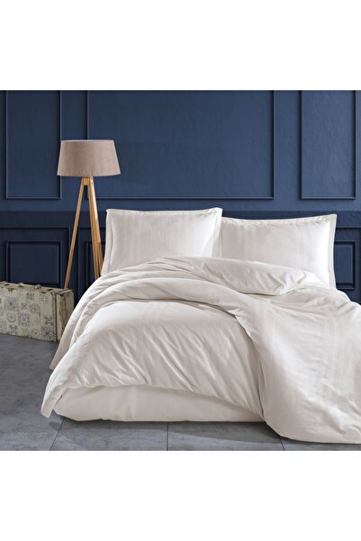 Clasy Жакардово спално бельо Ranforce, Дом, Мелкор V2 Крем