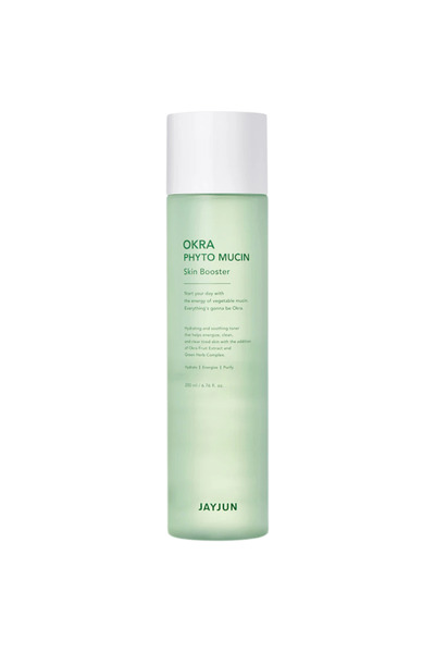 Jayjun - Okra Phyto Mucin Skin Booster, 200ml soothing facial booster-toner