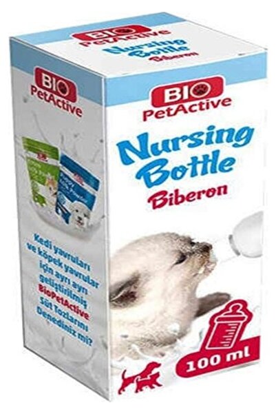 Bio PetActive Bio Pet Active Nursing Bottle Yavru Kedi Biberonu 100ML -TY5596827