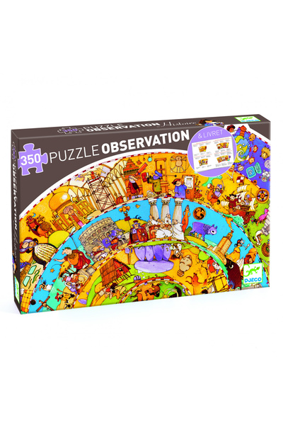 djeco Puzzle observation Evolution,