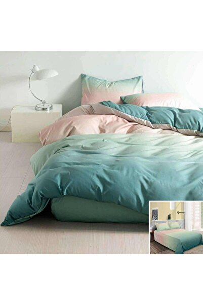 OEM Bed linen, 2 people, satin cotton, 4 pieces, with print, LSN4656