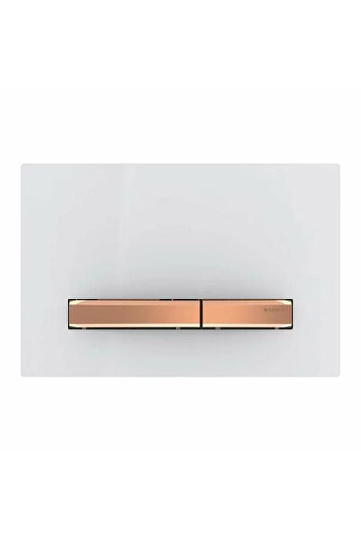 Geberit Clapeta de actionare Sigma50 alb/butoane rose gold