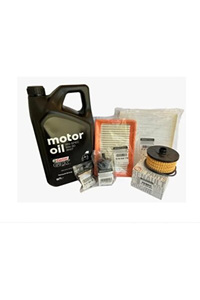 CASTROL Πακέτο γενικής επισκευής Dacia Logan 1.0 Tce 2021+, φίλτρα Dacia, λάδ...