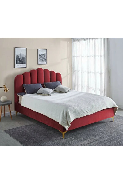 MarketMob Pat Cloud 160x200 cm Tapitat Catifea Magenta Somiera Inclusa