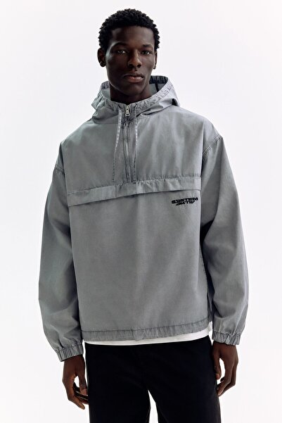 H&M Pamuklu Popover Ceket Loose Fit