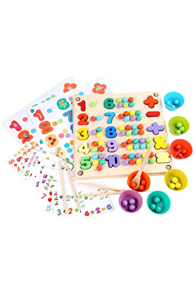 OEM Joc Montessori de clasificare a culorilor, matematică și dezvoltarea abil...